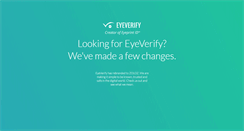 Desktop Screenshot of eyeverify.com